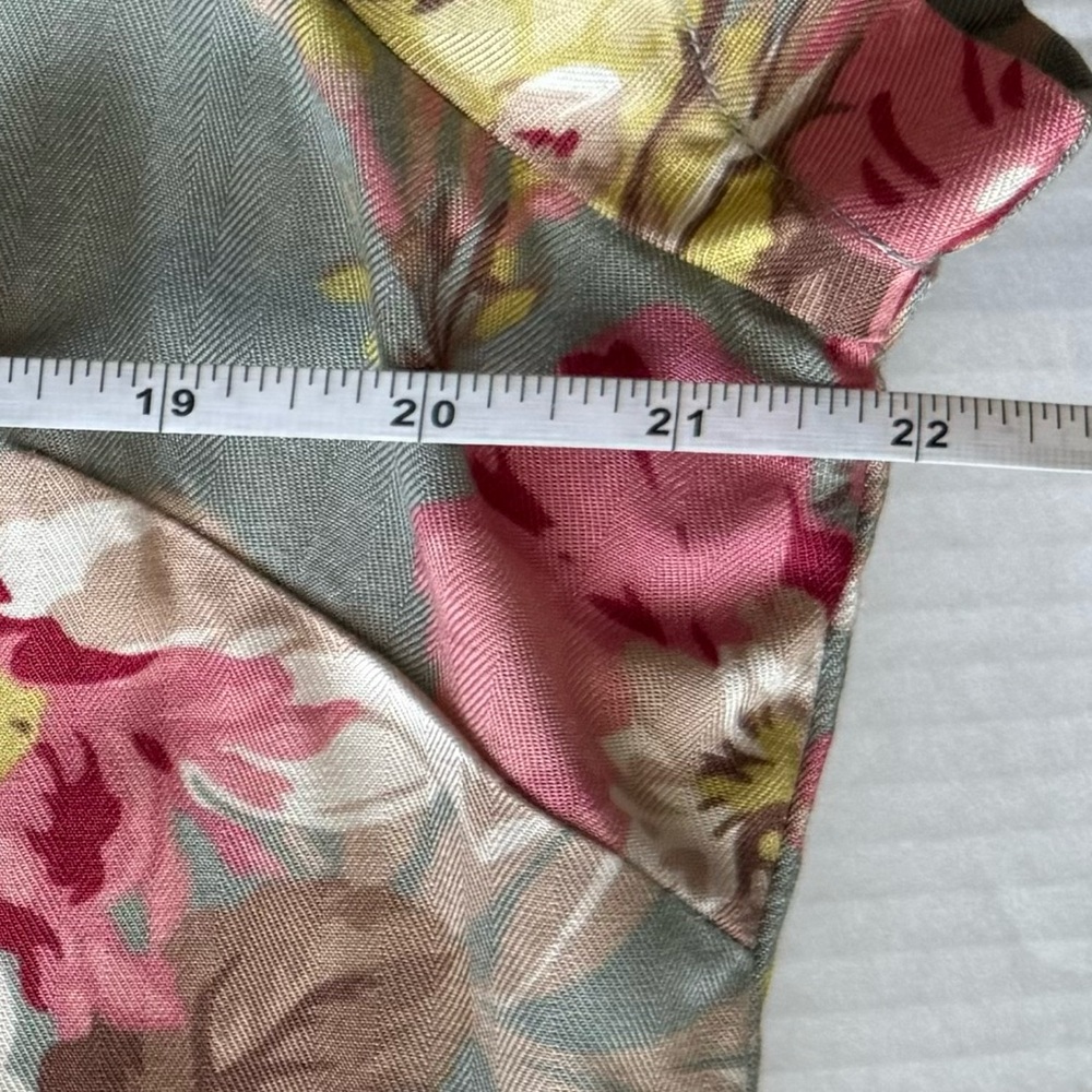ISLANDER HAWAIIAN SHIRT. WOMENS BUTTON UP TROPICAL SHORT SLEEVE SHIRT. LIKE NEW - Picture 14 of 14